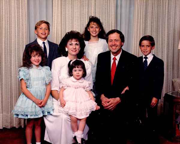 Wayne Osmond family.